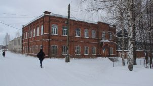 Здание, в котором была создана первая в Кологриве комсомольская ячейка.